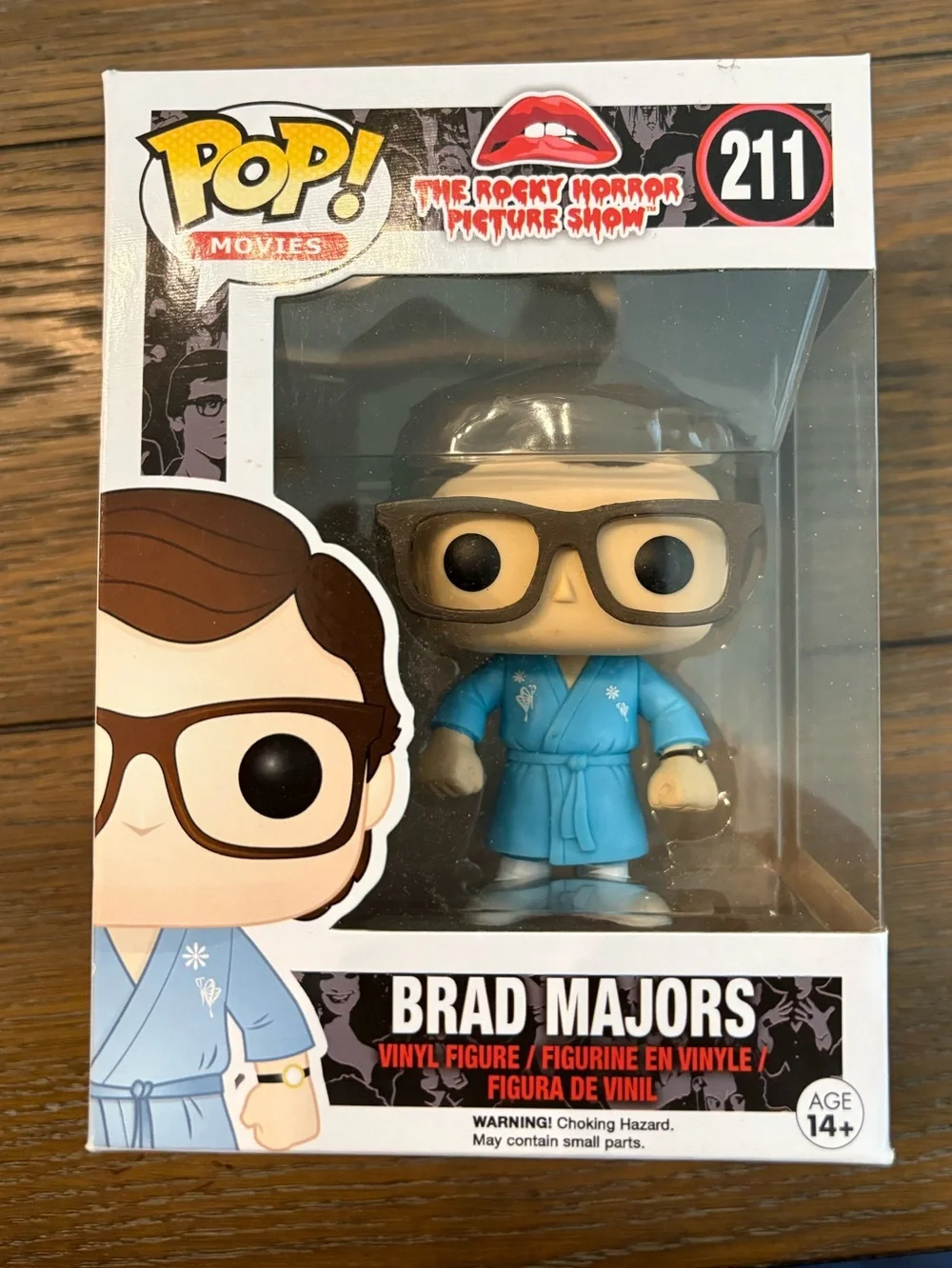 Funko Brad Majors Pop! Vinyl Figure - Light Blue Robe